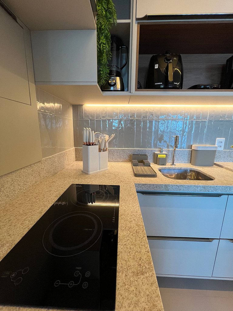 Apartamento em Recife Vista MAR - Cais 1404