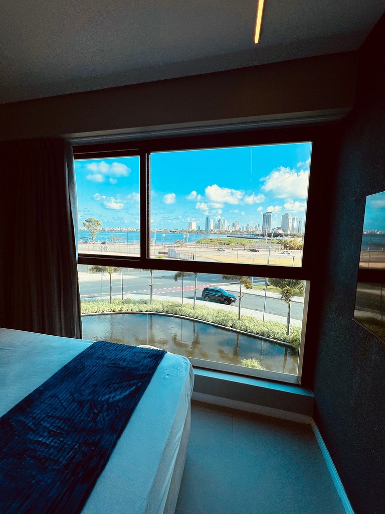 Vista para o cartão postal de Recife