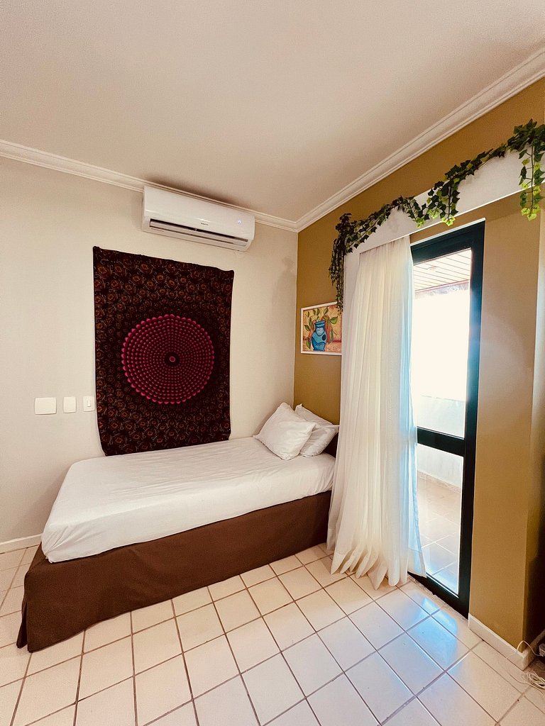 Apartamento Beira Mar Pé na areia - 1008