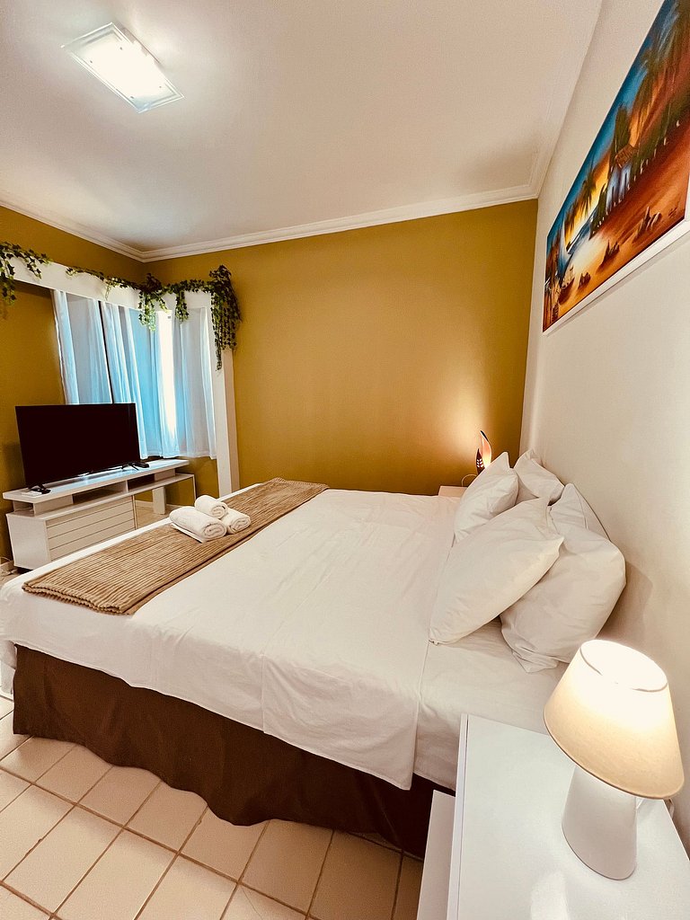 Apartamento Beira Mar - Pé na areia