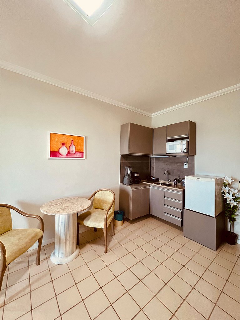 Apartamento Beira Mar - Pé na areia