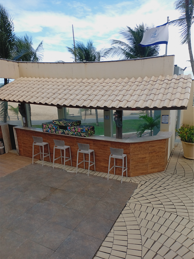Apartamento Beira Mar Pé na areia