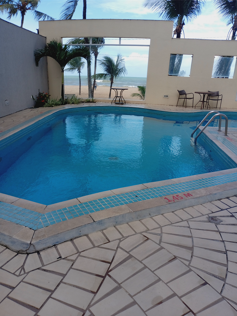 Apartamento Beira Mar Pé na areia