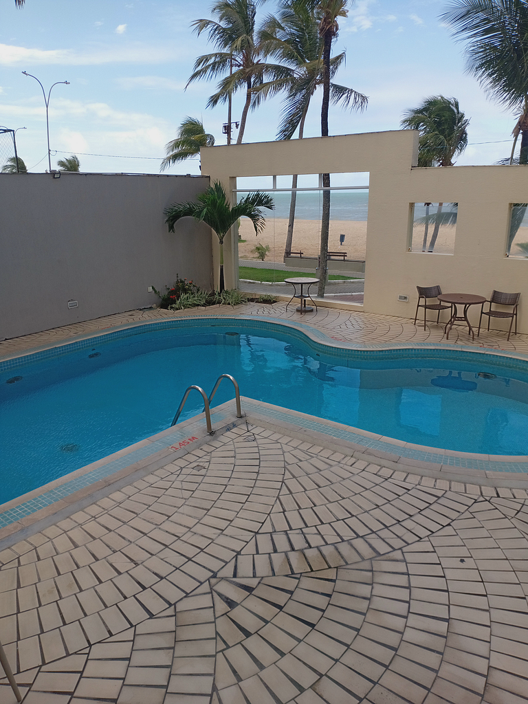 Apartamento Beira Mar Pé na areia - 305