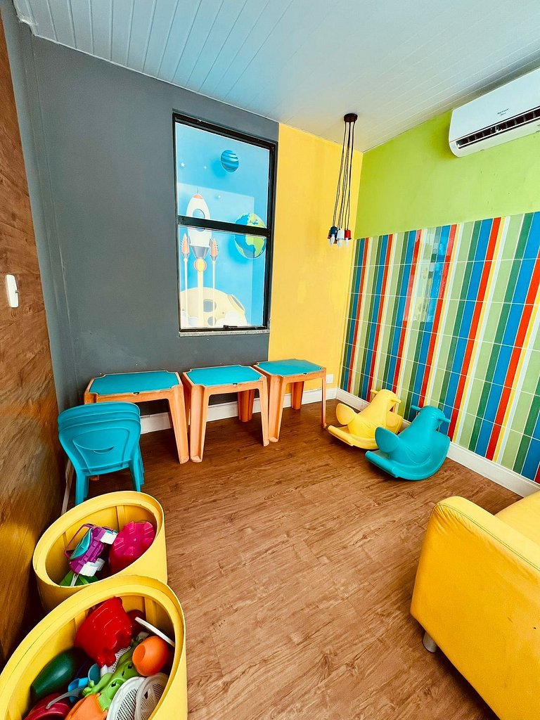 Apartamento Beira Mar Pé na areia