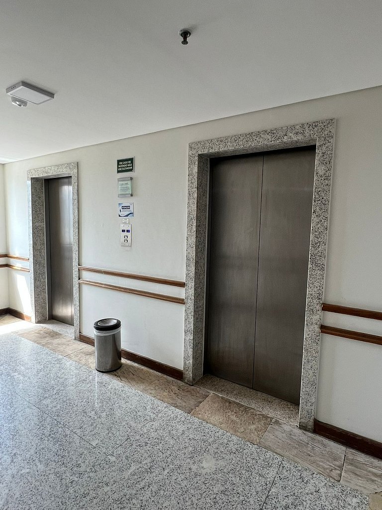Apartamento Beira Mar Pé na areia