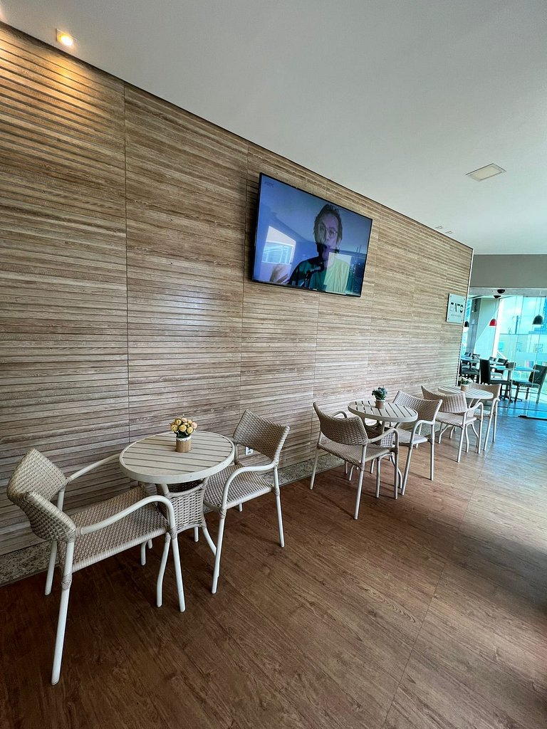 Apartamento Beira Mar Pé na areia
