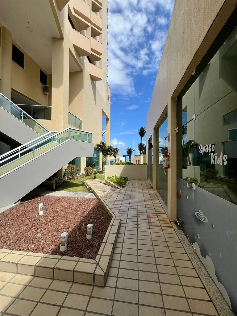 Apartamento Beira Mar Pé na areia