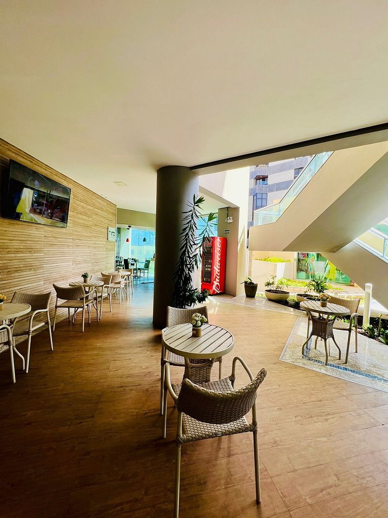 Apartamento Beira Mar Pé na areia - 305