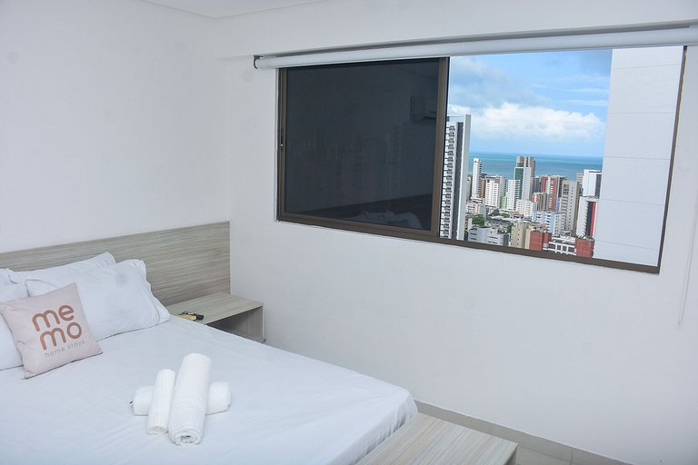 Flat Completo - Beach Class Boa Viagem - 2704 A