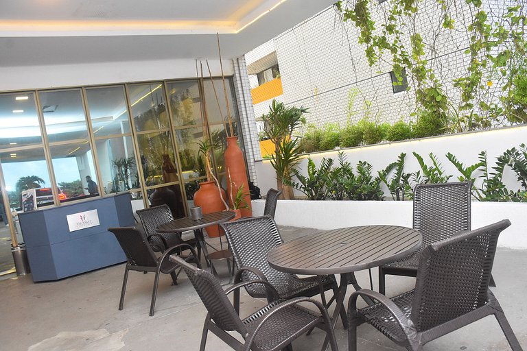 Flat de Luxo Beira Mar - Beach Class Executive 105