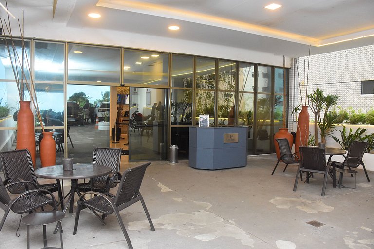 Flat de Luxo Beira Mar - Beach Class Executive 607