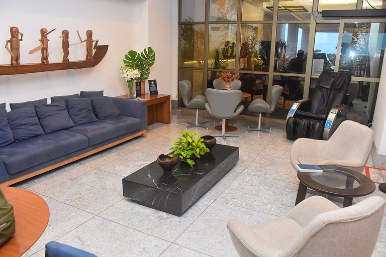 Flat de Luxo Beira Mar - Beach Class Executive 607