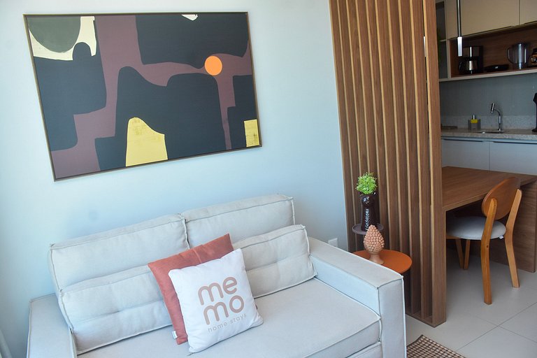 Apartamento em Recife Vista MAR - Cais 1404