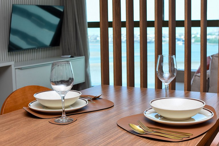 Apartamento em Recife Vista MAR - Cais 1404
