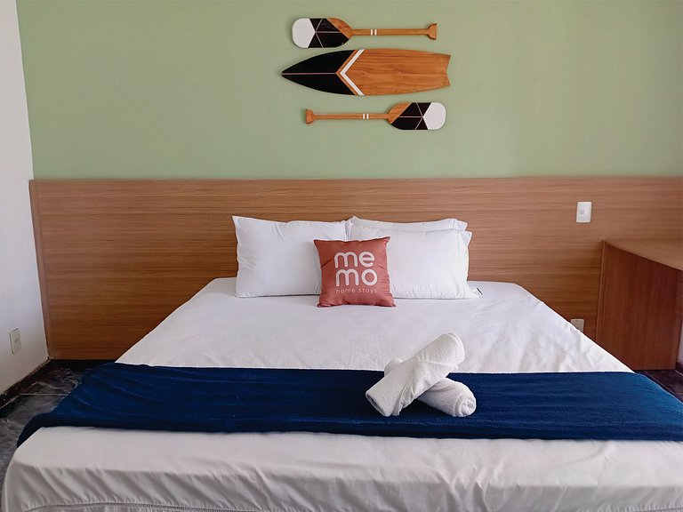 Apartamento Beira Mar Pé na areia - 305