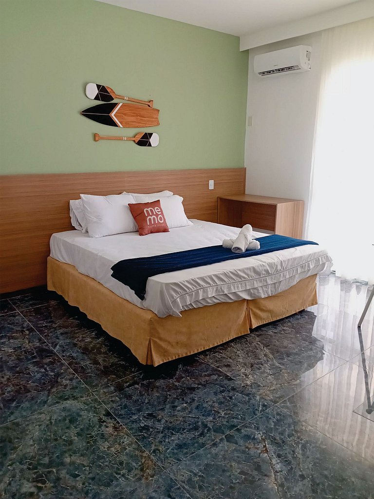 Apartamento Beira Mar Pé na areia - 305
