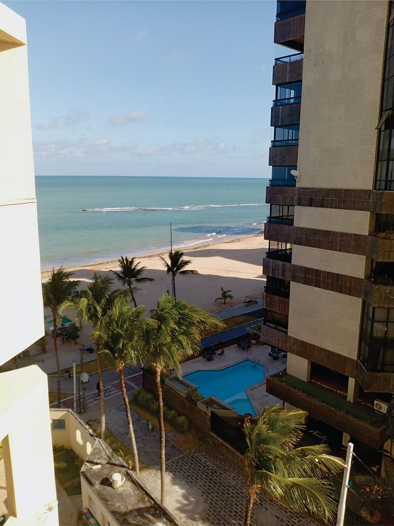 Apartamento Beira Mar Pé na areia - 305