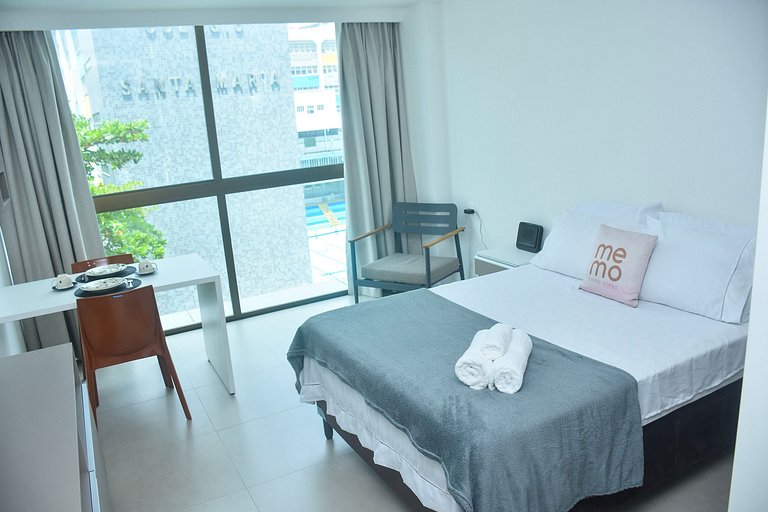 Flat Completo Conforto em Boa Viagem - Rooftop 304