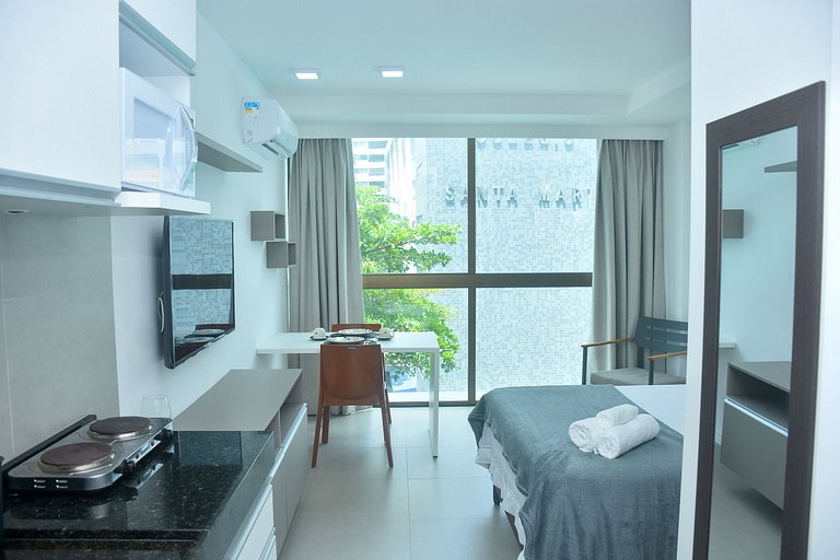 Flat Completo Conforto em Boa Viagem - Rooftop 304