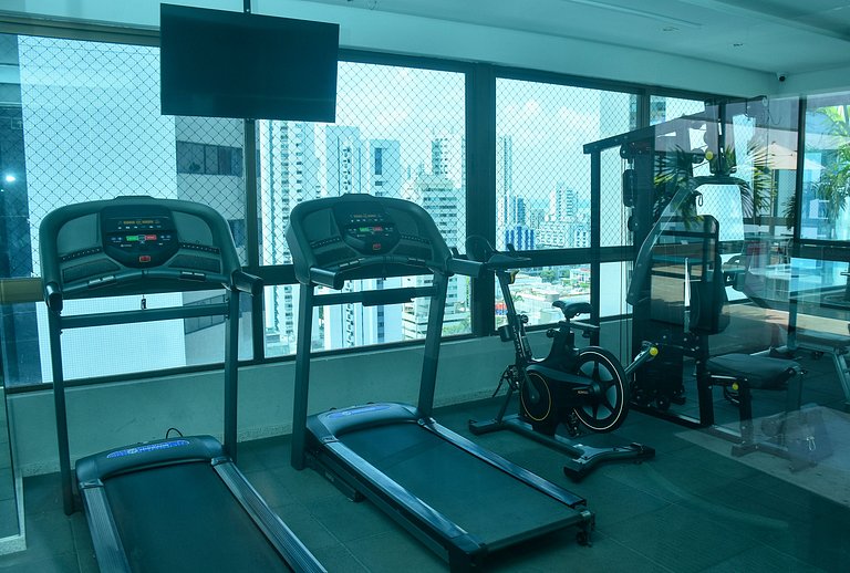 Flat em Boa Viagem Luxo - Roof 304