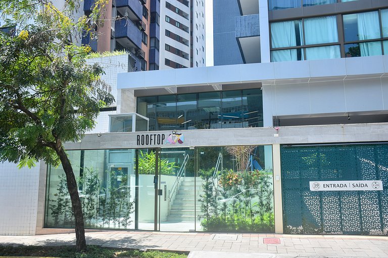 Flat em Boa Viagem Luxo - Roof 304