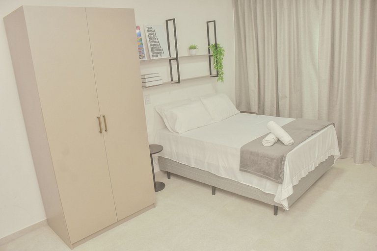 Flat Boa Viagem + Coworking | 5 min do aeroporto