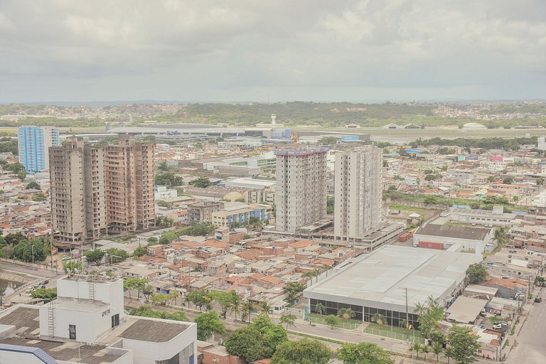 Flat Boa Viagem + Coworking | 5 min do aeroporto