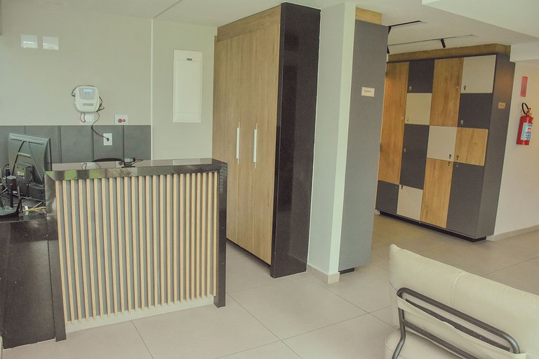 Flat Boa Viagem + Coworking | 5 min do aeroporto