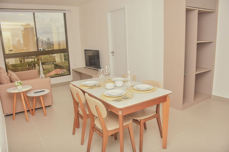 Apartamento no Derby - 3 min Polo Médico do Recife