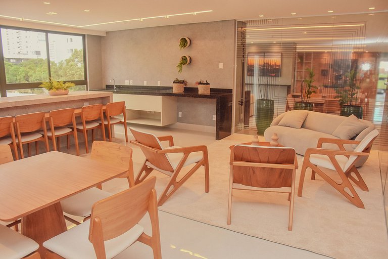 Apartamento no Derby - 3 min Polo Médico do Recife