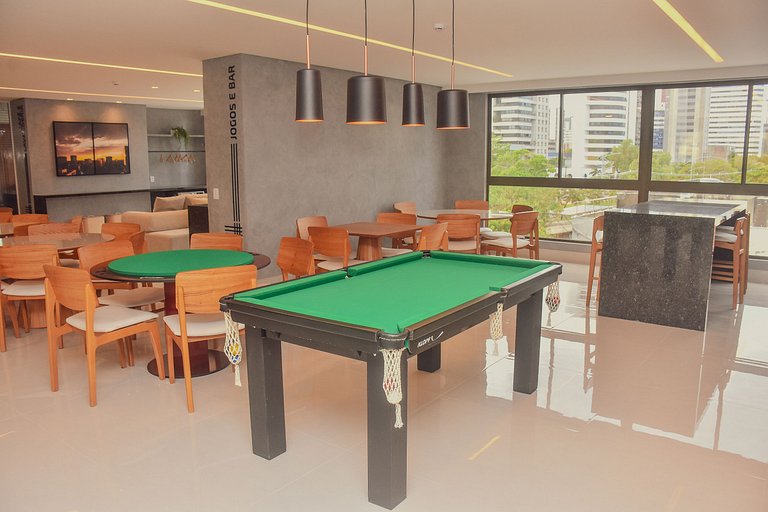 Apartamento no Derby - 3 min Polo Médico do Recife