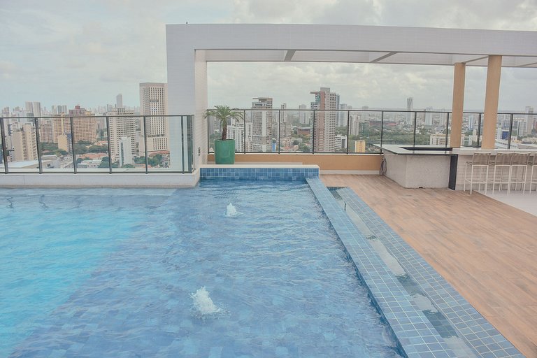 Apartamento no Derby - 3 min Polo Médico do Recife