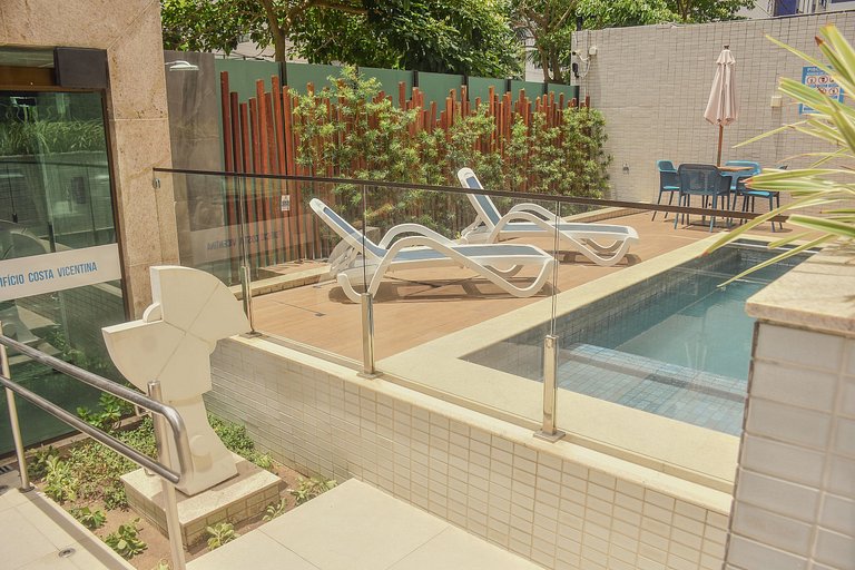 Apartamento Luxo em Boa Viagem - Vista Mar - 905