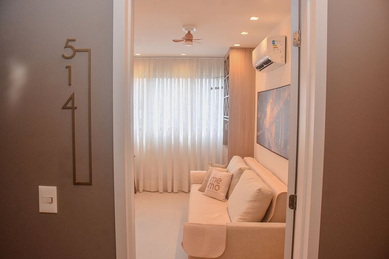 Flat Luxuoso Vista para o Recife - Cais 514