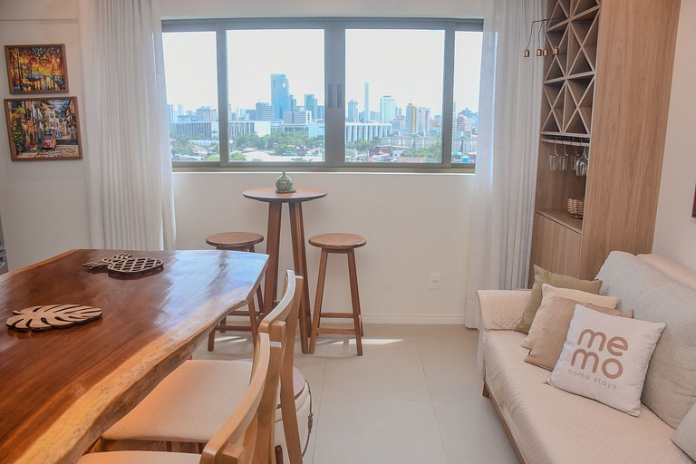 Flat Luxuoso Vista para o Recife - Cais 514