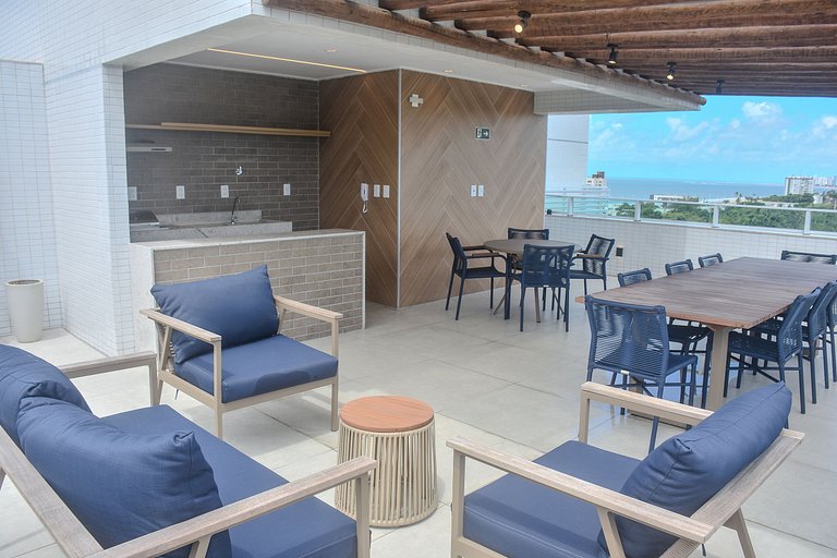 Apartamento Moderno em Boa Viagem - Domus 101