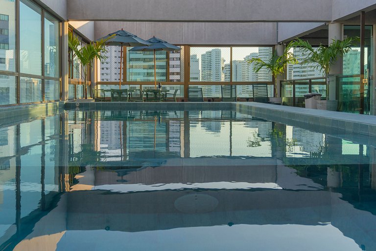 Apartamento Completo em Boa Viagem - Rooftop 808