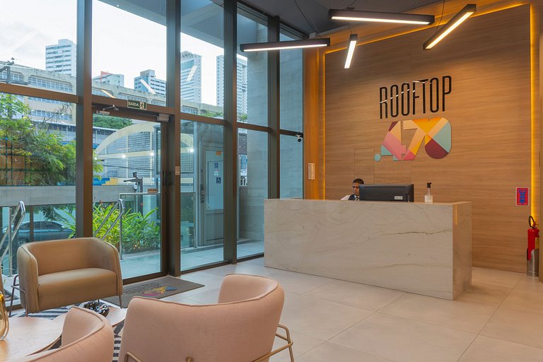 Apartamento Completo em Boa Viagem - Rooftop 808