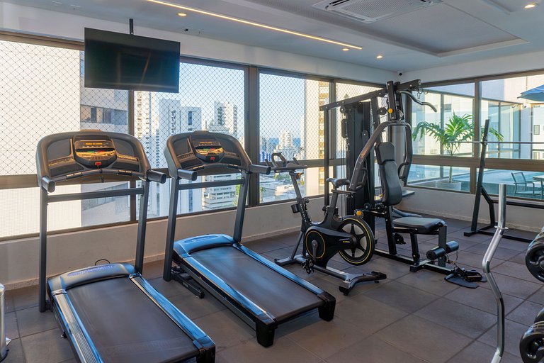 Apartamento Completo em Boa Viagem - Rooftop 808