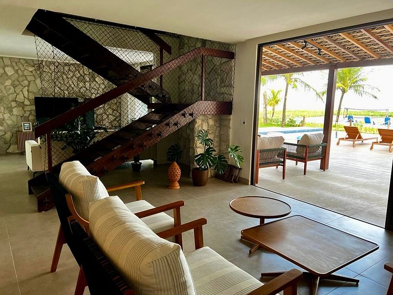 Casa de Luxo Beira Mar - Carneiros (30’ de Carro)