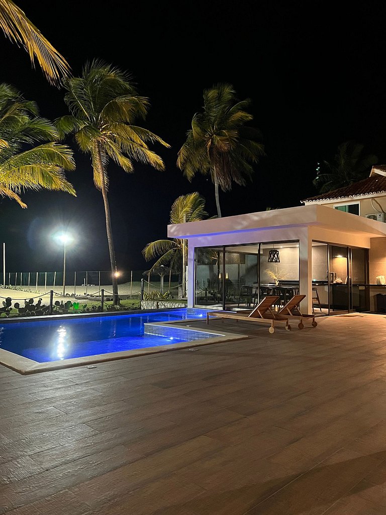 Casa de Luxo Beira Mar - Carneiros (30’ de Carro)