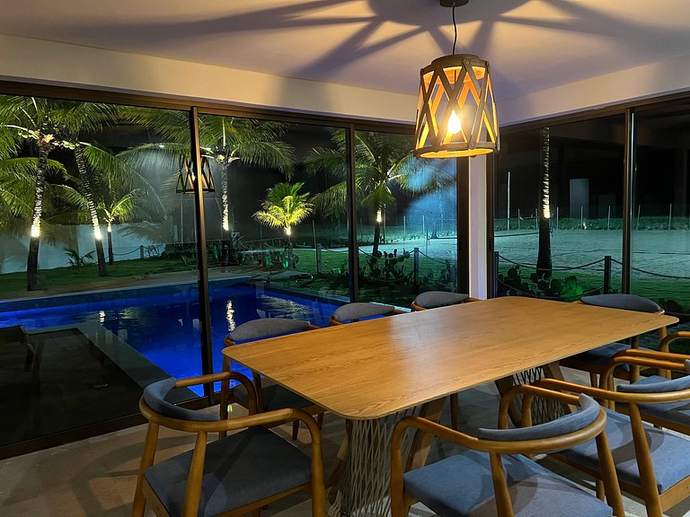 Casa de Luxo Beira Mar - Carneiros (30’ de Carro)