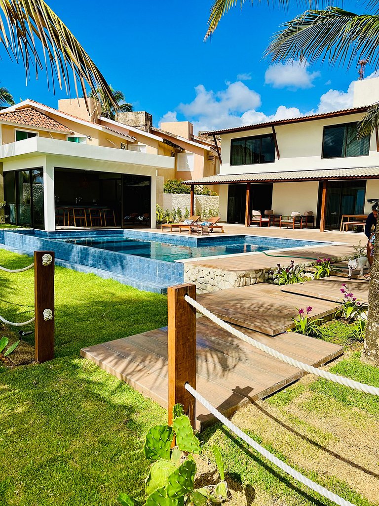 Casa de Luxo Beira Mar - Carneiros (30’ de Carro)