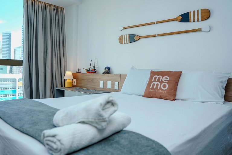 Apartamento Completo em Boa Viagem - Rooftop 808
