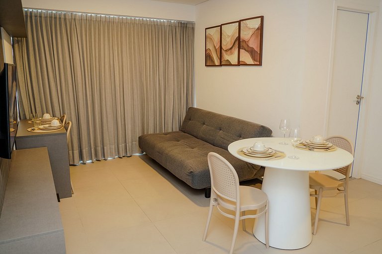 Flat Completo - Vista para o Recife - Cais 1708