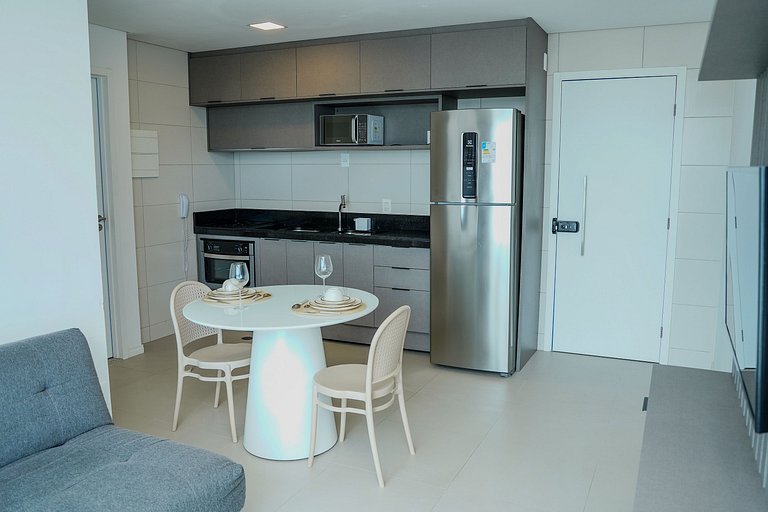 Flat Completo - Vista para o Recife - Cais 1708