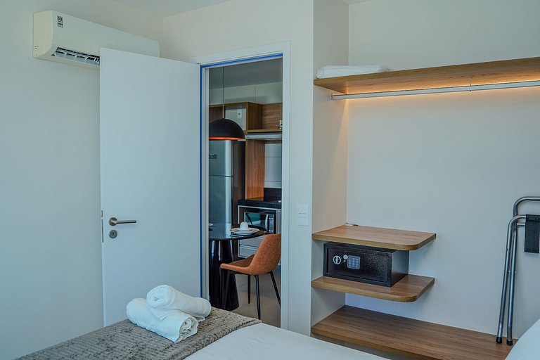 Flat Completo - Vista para o Recife - Cais 1011