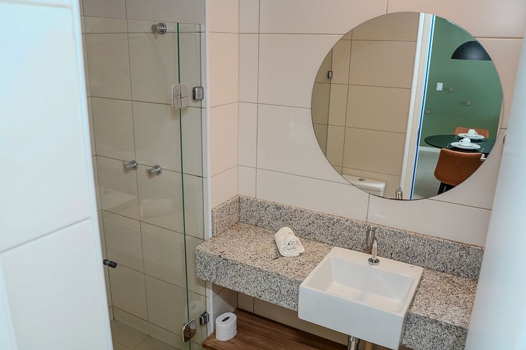 Flat Completo - Vista para o Recife - Cais 1011
