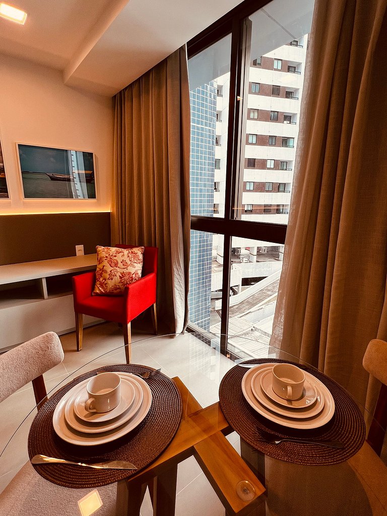 Apartamento Completo em Boa Viagem - Rooftop 407